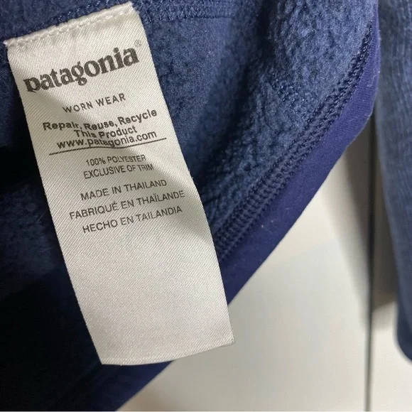 Patagonia quarter zip pull over sweater size women’s small - Picture 4 of 6